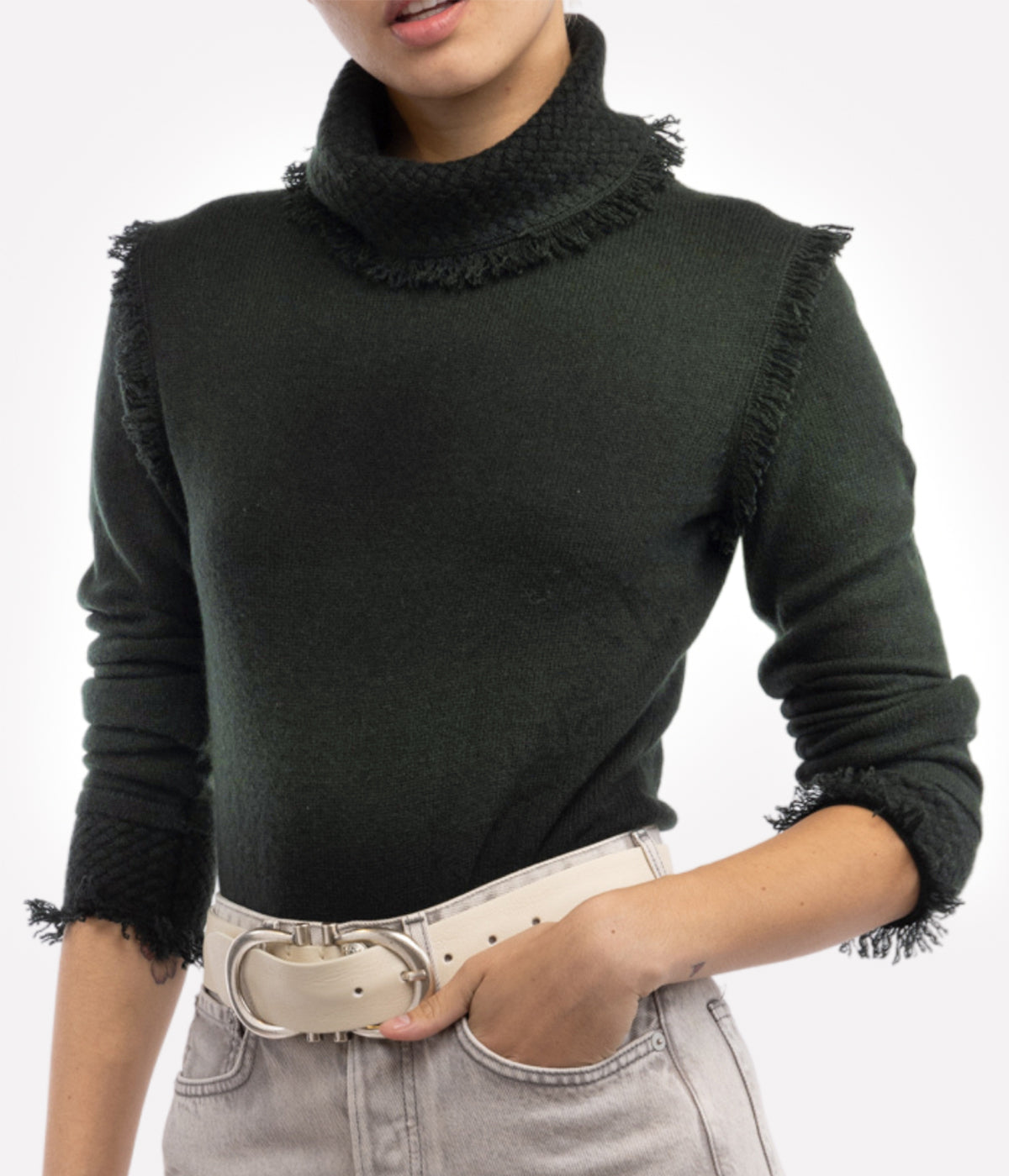 Coco Turtleneck in Loden