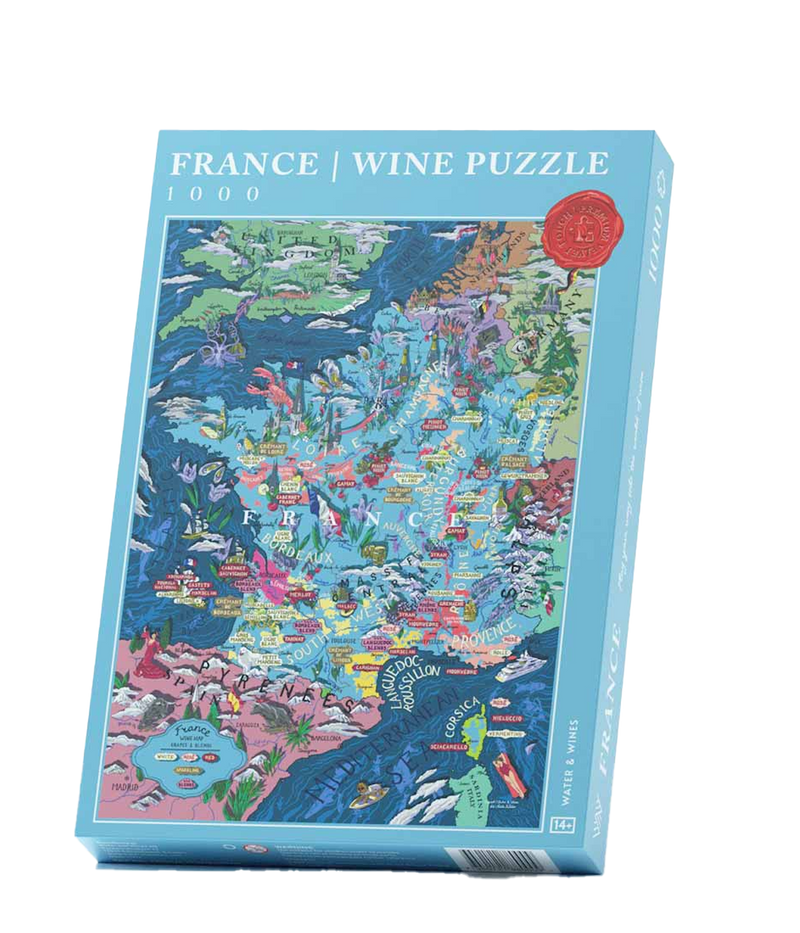 1000 Piece Puzzle of France