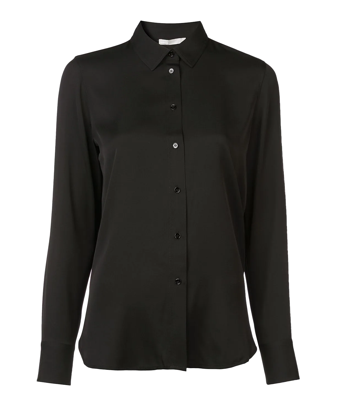 Slim Fitted Blouse in Black