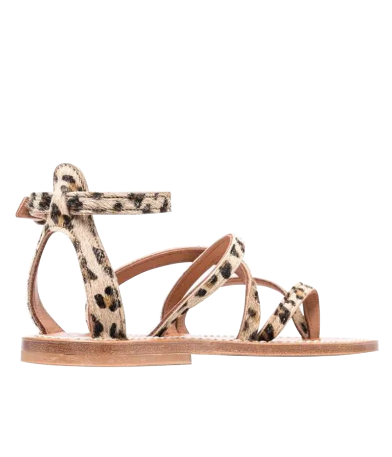Epicure Sandals in Leopard
