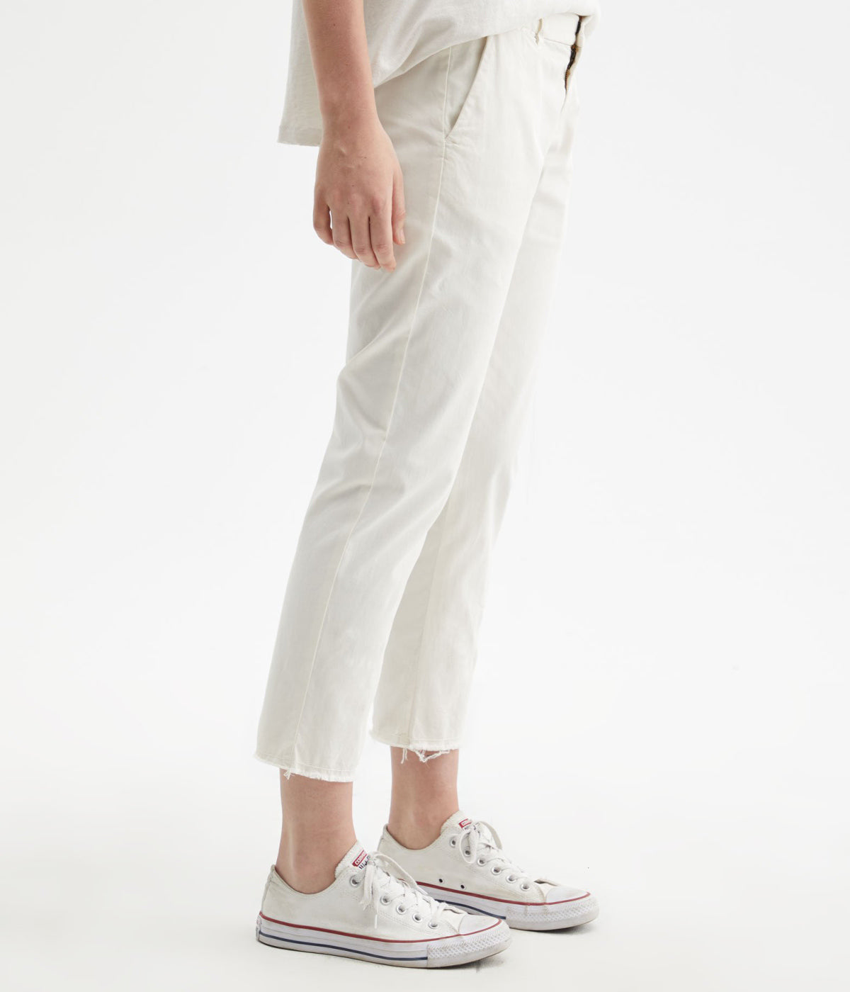 *FINAL SALE* East Hampton Pant in Eggshell