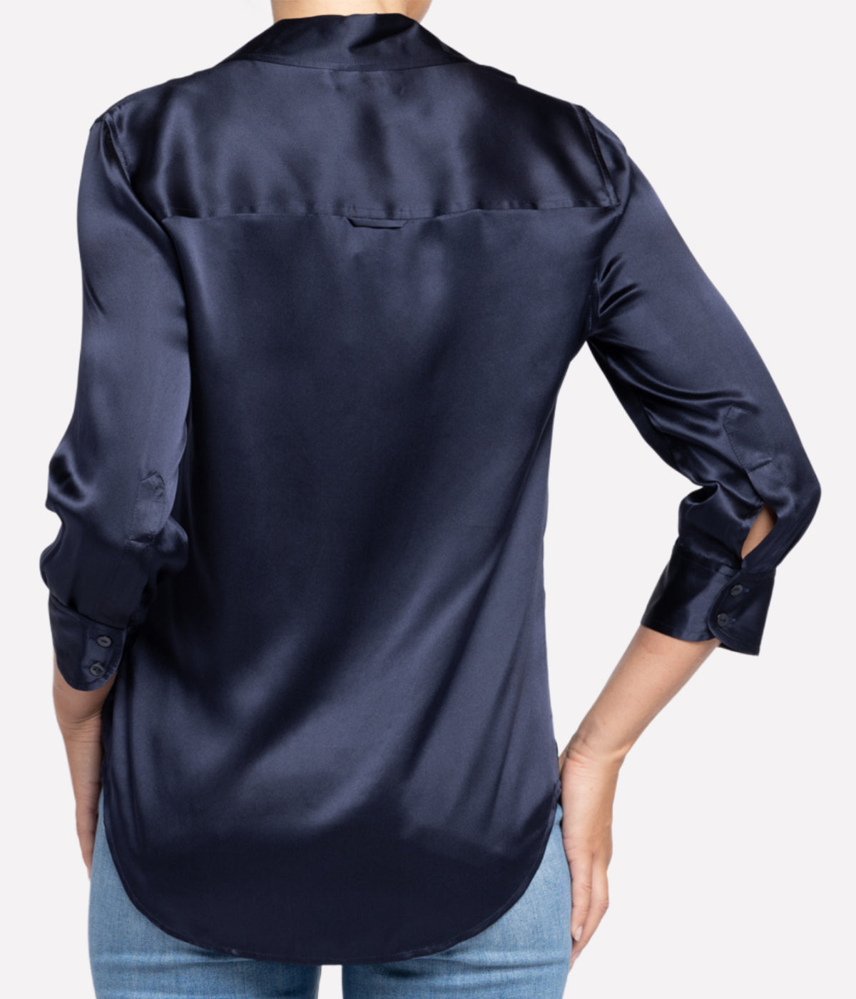 Dani 3/4 Sleeve Shirt in Midnight