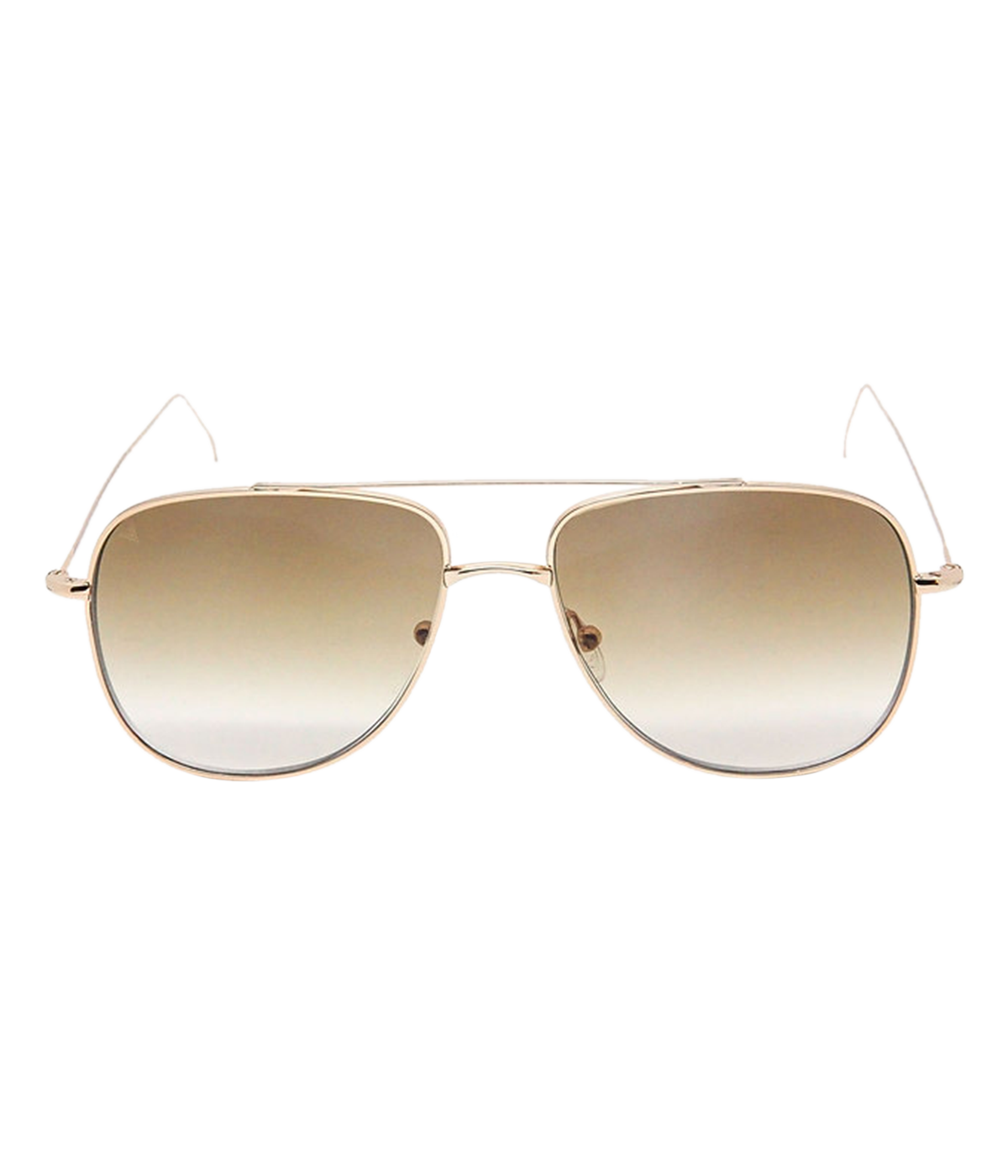 Danny Sunglasses in Shiny Red Gold & Brown Decade