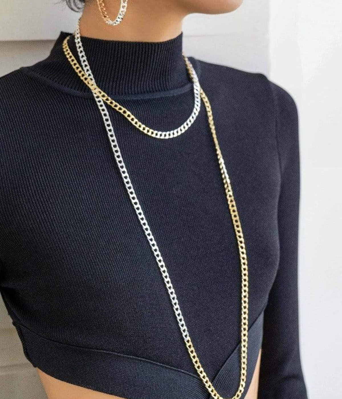 Bradley Necklace in Gold & Silver