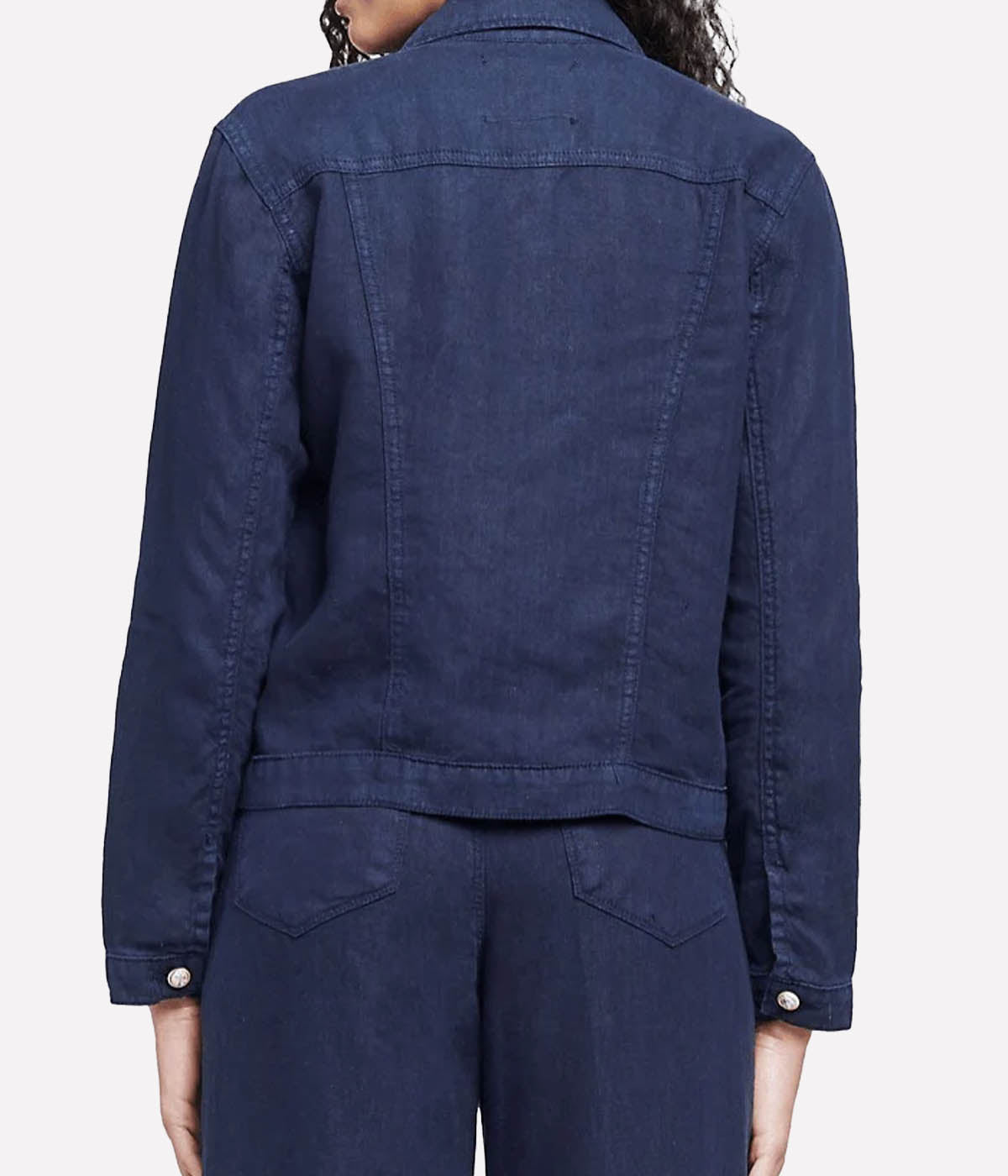 Celine Slim Femme Jacket in Navy