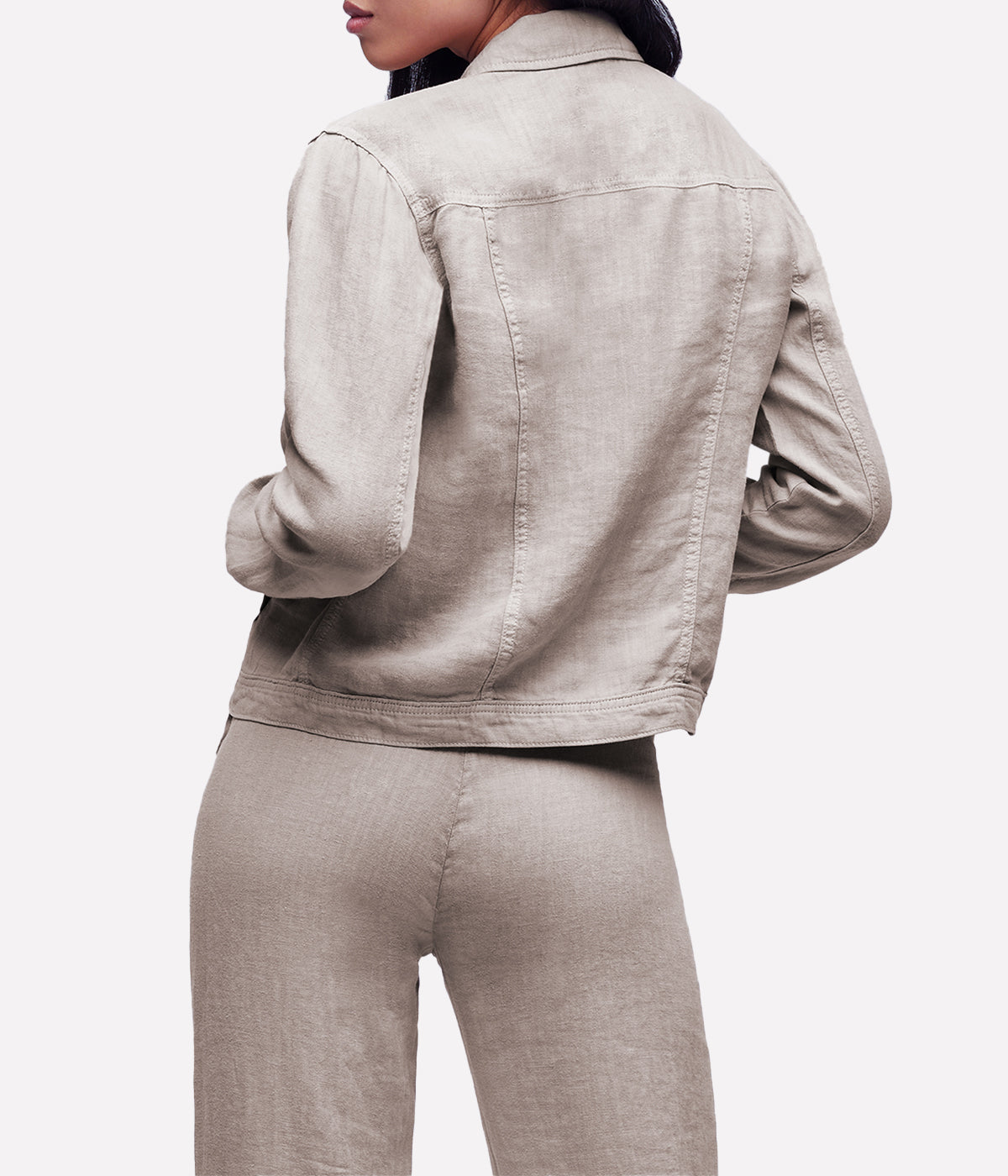 Celine Slim Fit Femme Jacket in Dune