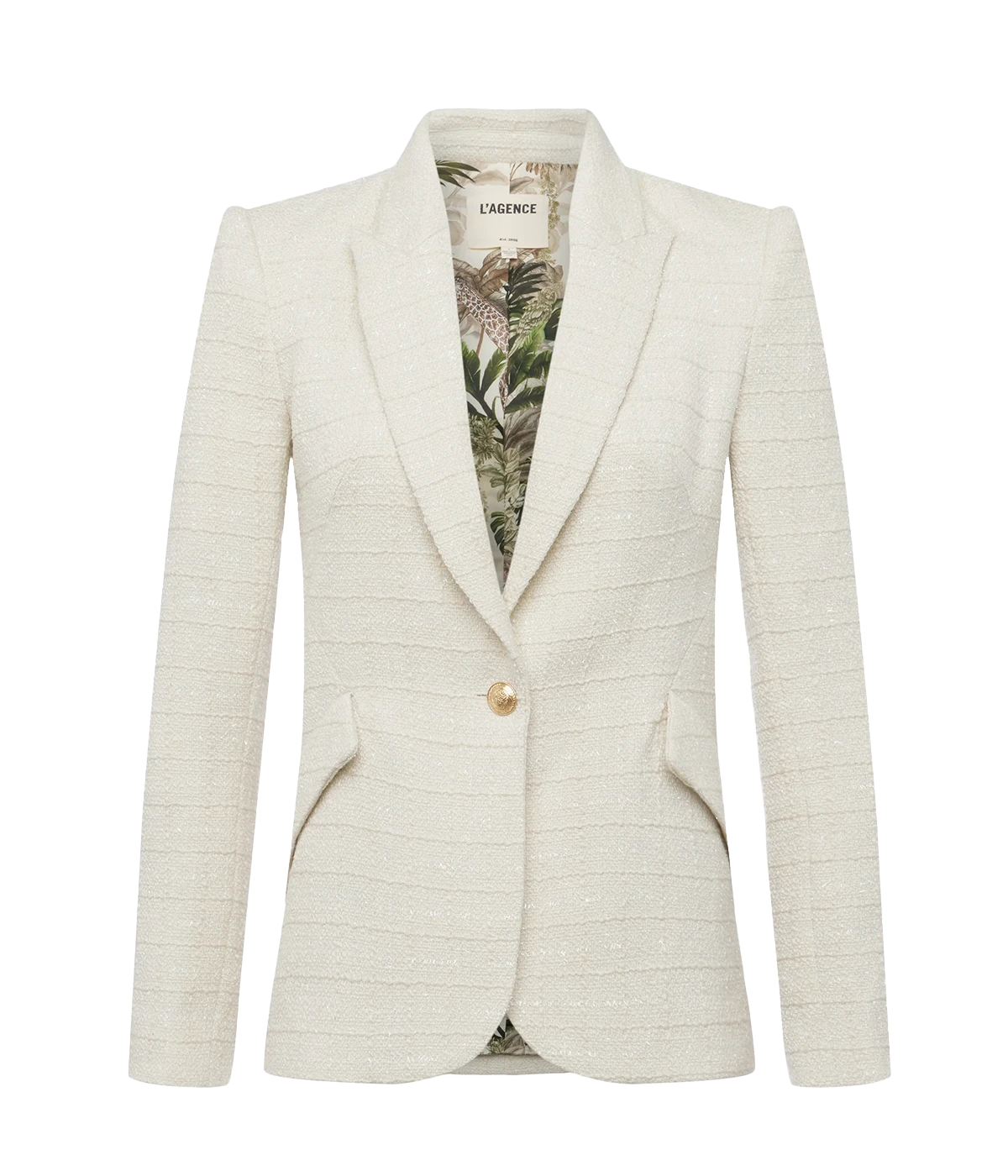 *FINAL SALE* Chamberlain Blazer in Ecru/Vintage Safari