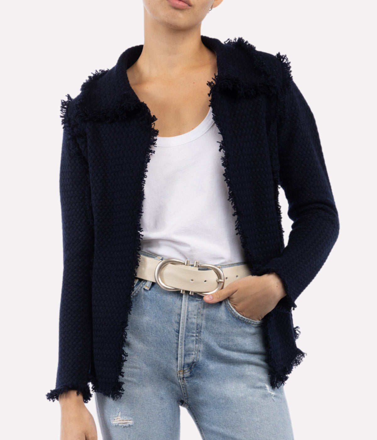 Classic Coco Jacket in Navy
