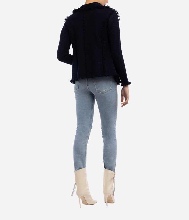 Classic Coco Jacket in Navy