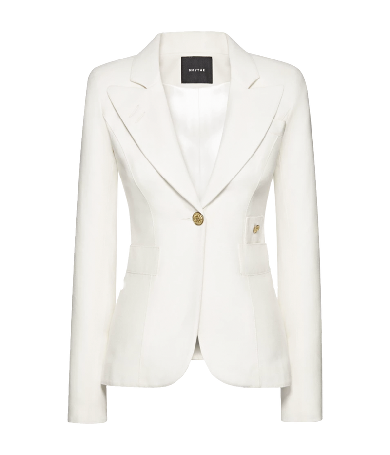 Classic Duchess Blazer in Ivory