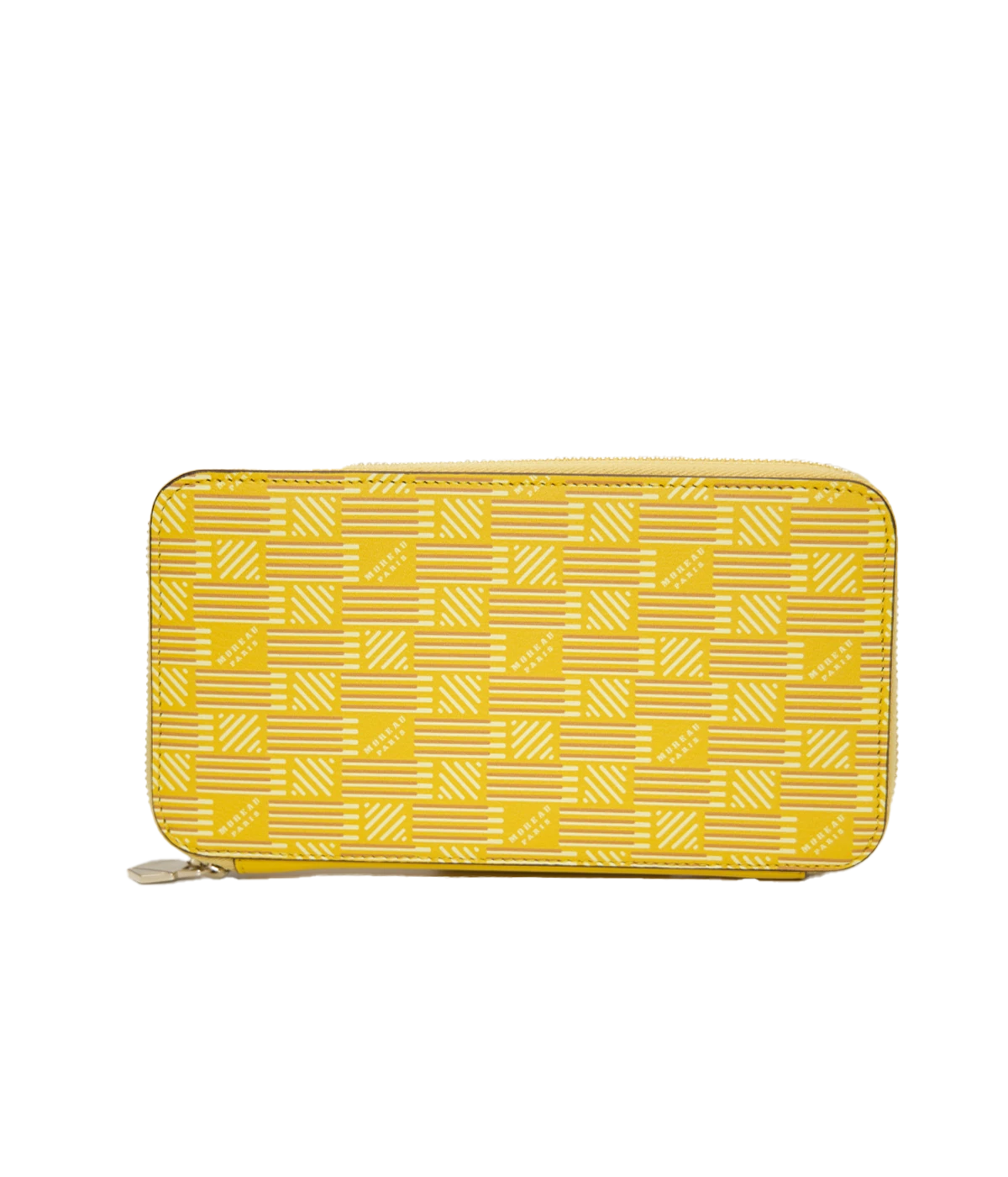 Continental Zip Wallet BB in Yellow & Cream