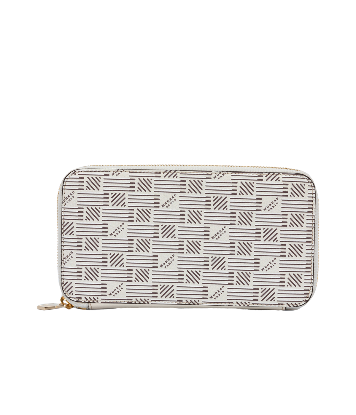 Continental Zip Wallet BB in Milk & Cream