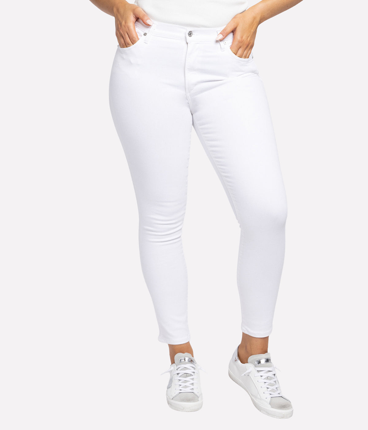 Olivia Zip Jean in Zen