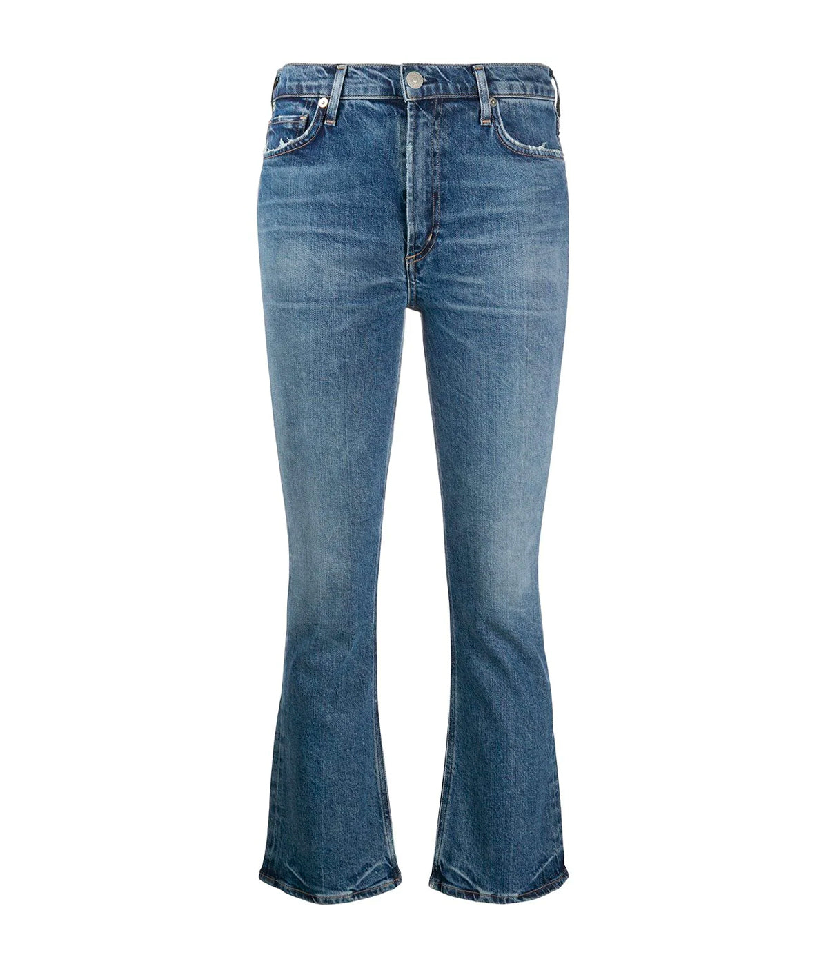 Demy Cropped Flare Jean in Moments