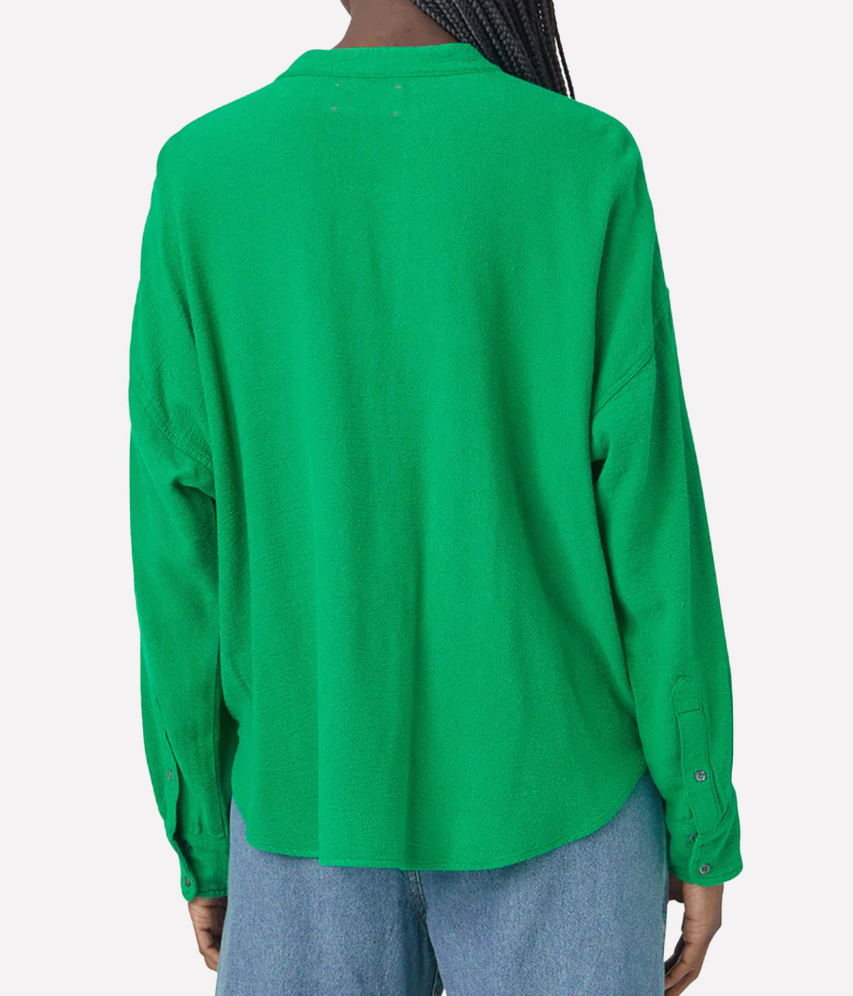 Presley Shirt Emerald Green