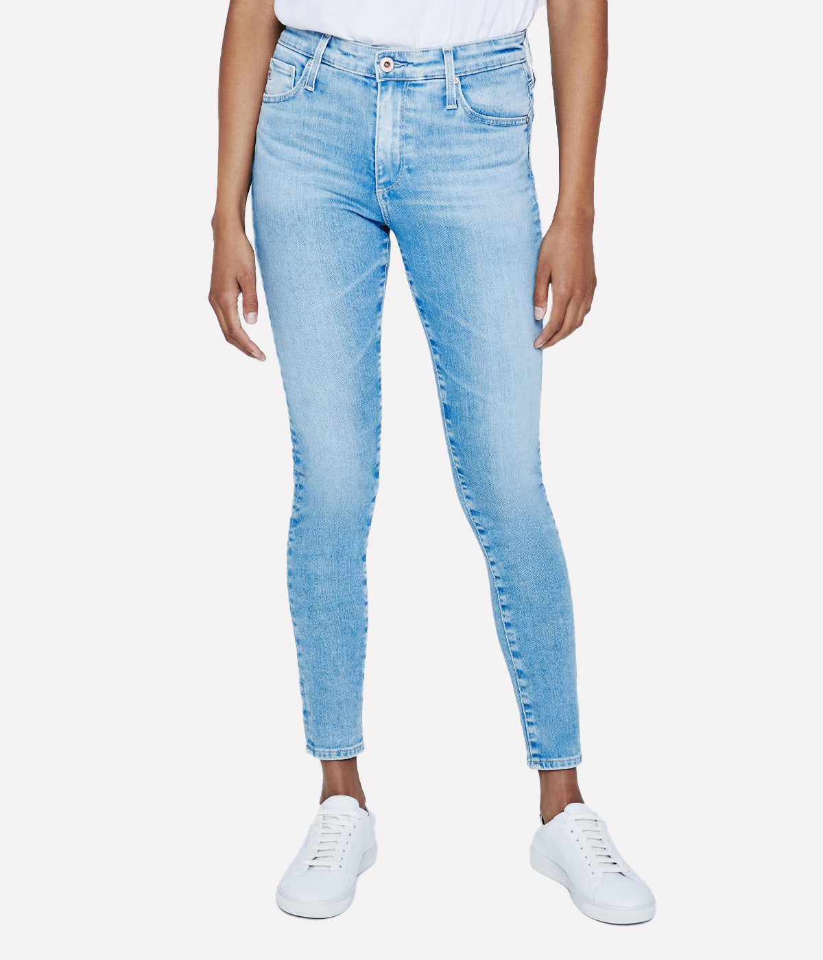 Farrah Skinny Ankle Jean in Antics