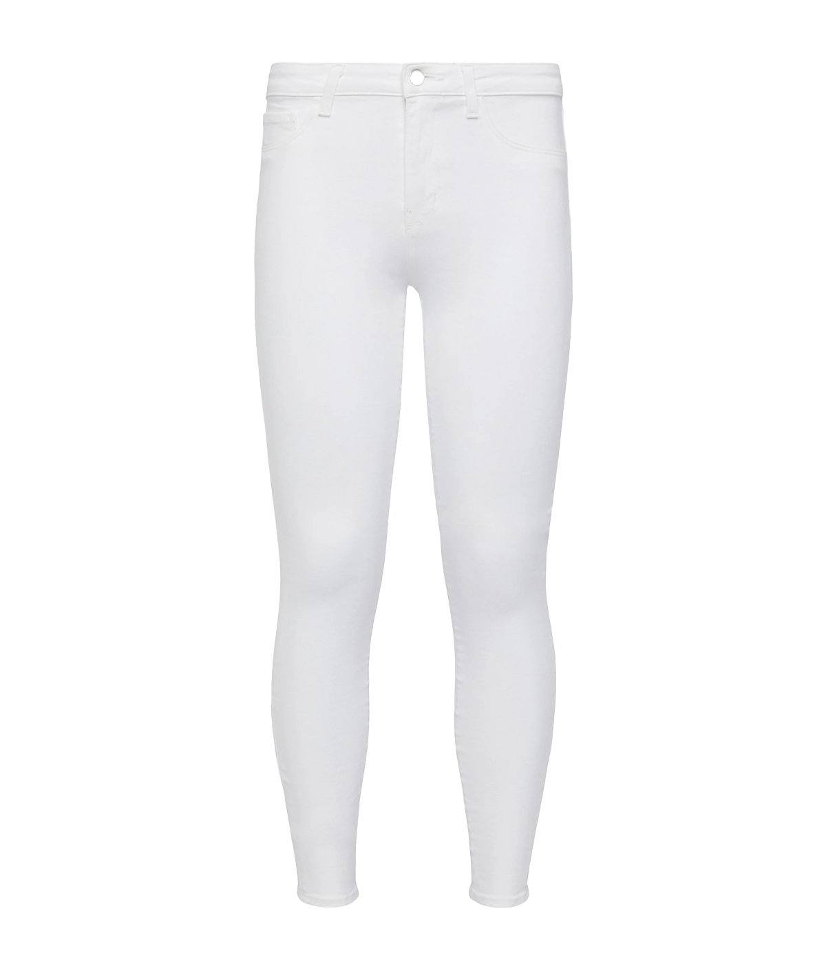 Margot High Rise Skinny Jean in Blanc