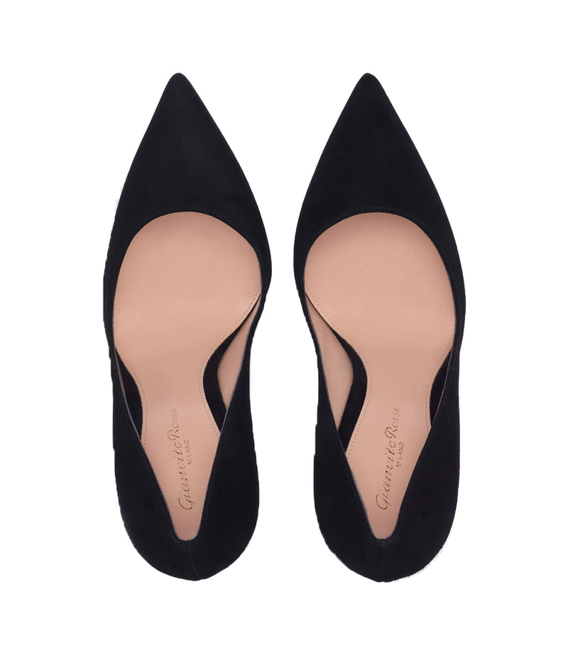 Gianvito 105 in Black Suede
