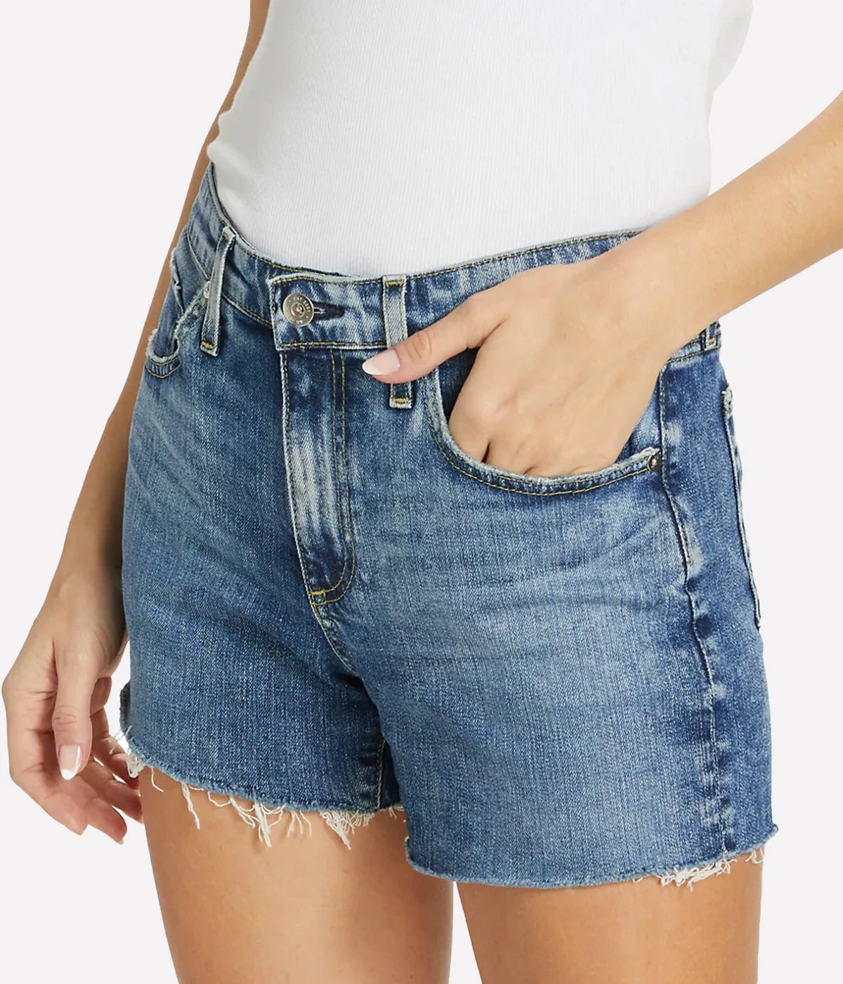 Hailey Cut-Off Shorts in True Intention