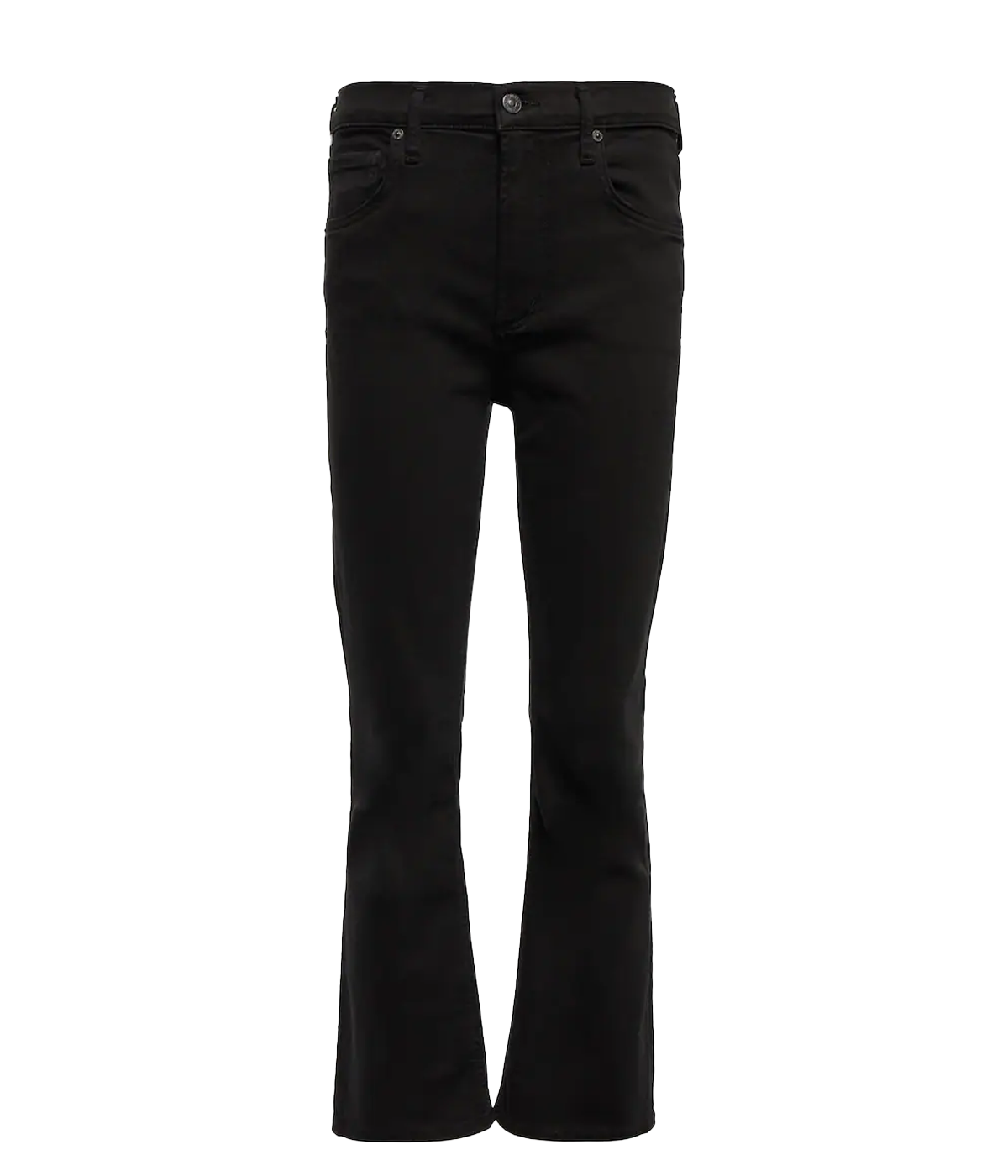 Isola Mid Rise Boot Jean in Plush Black