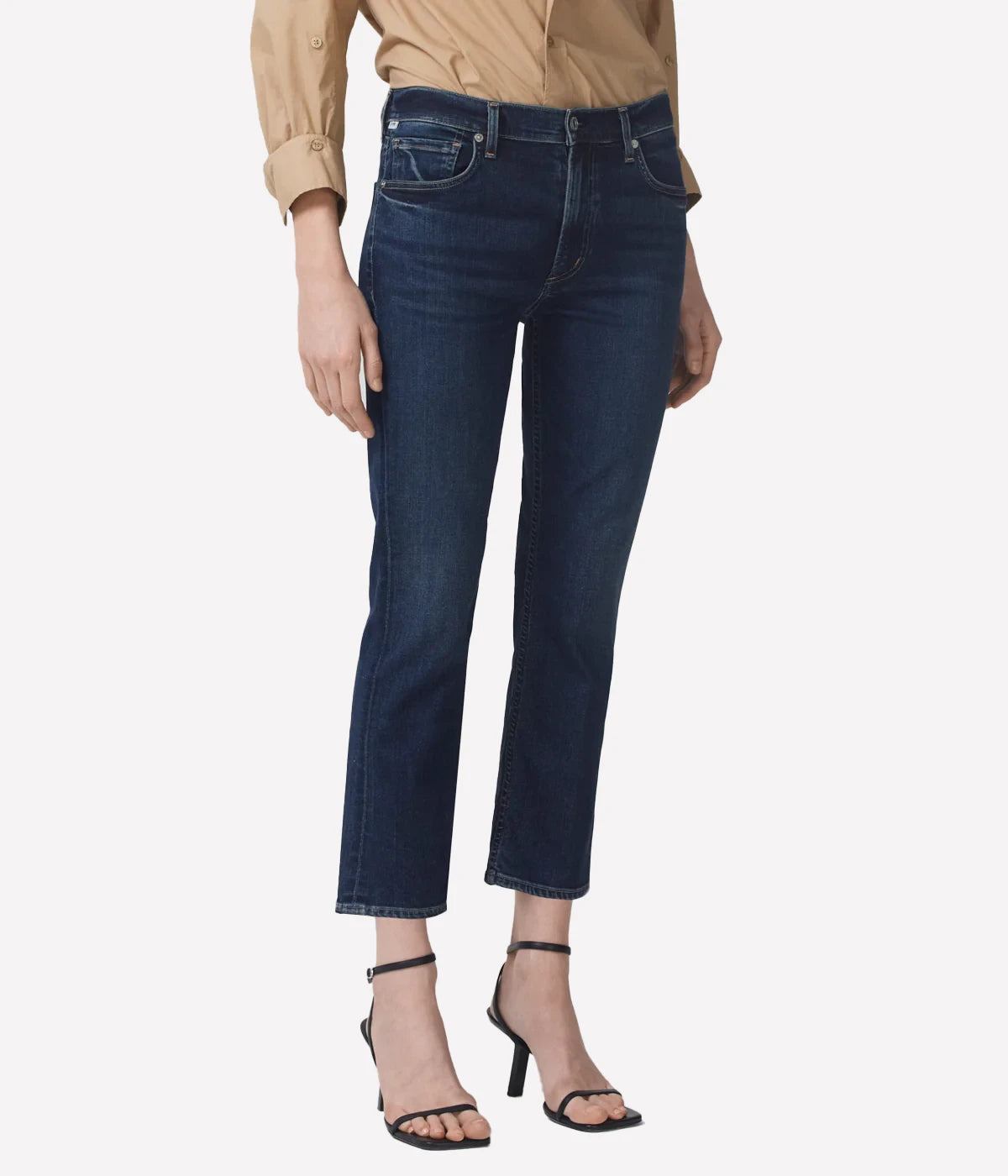 Isola Straight Crop Jean in Courtland