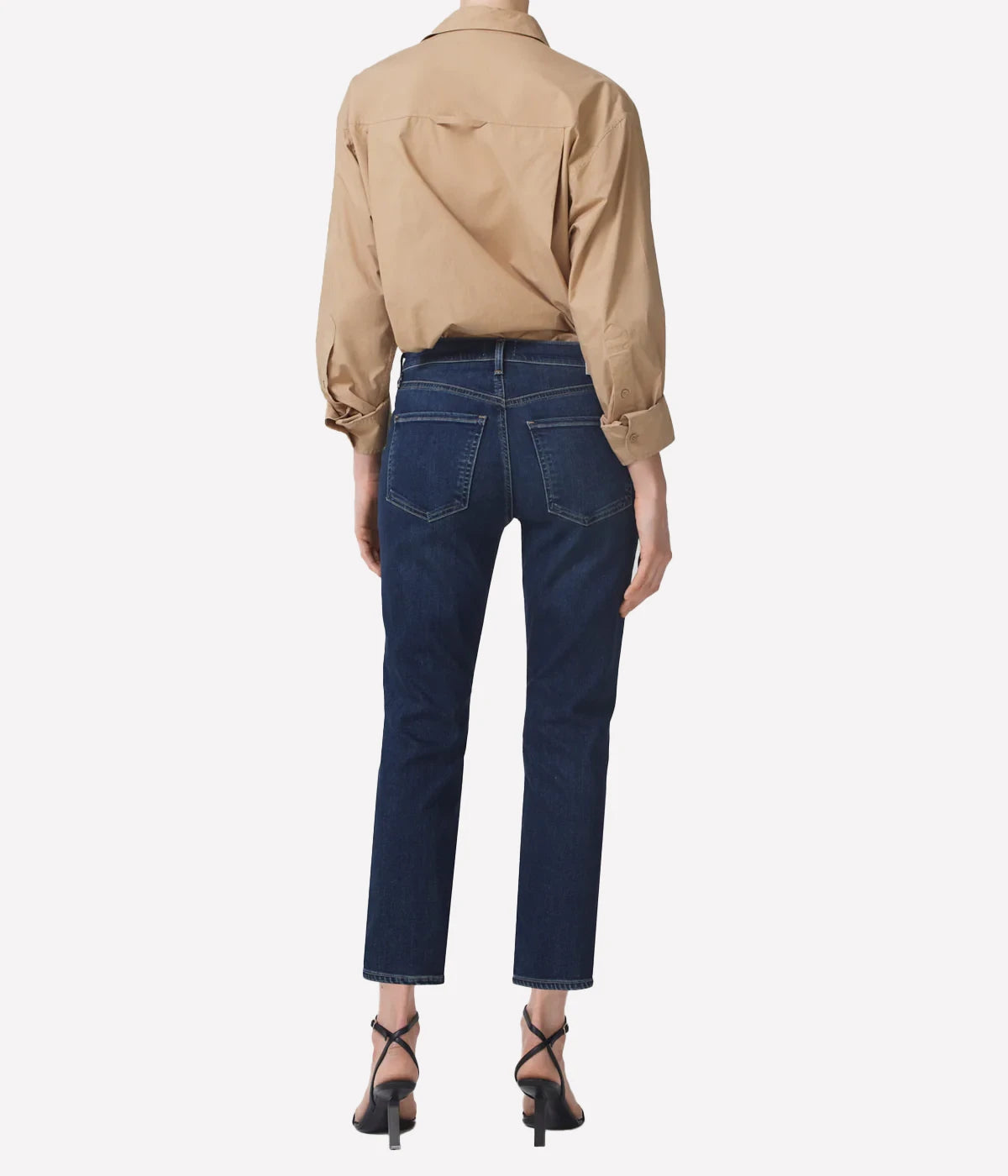 Isola Straight Crop Jean in Courtland