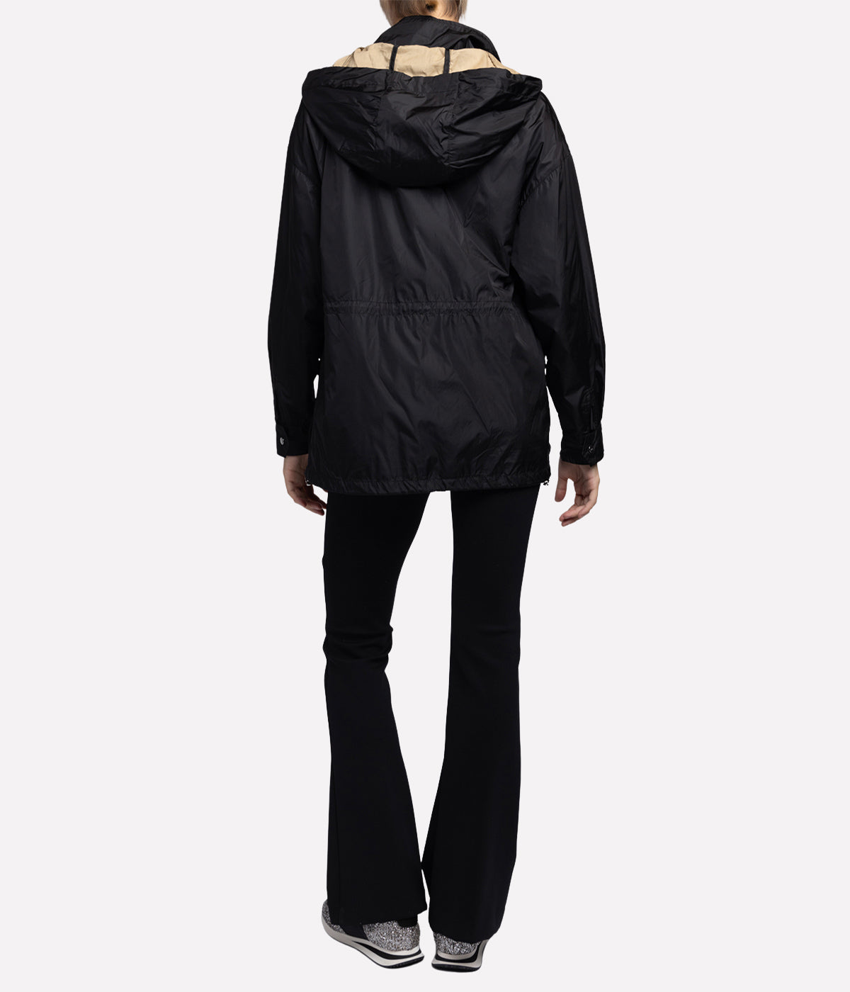 Hooded Jacket in Black