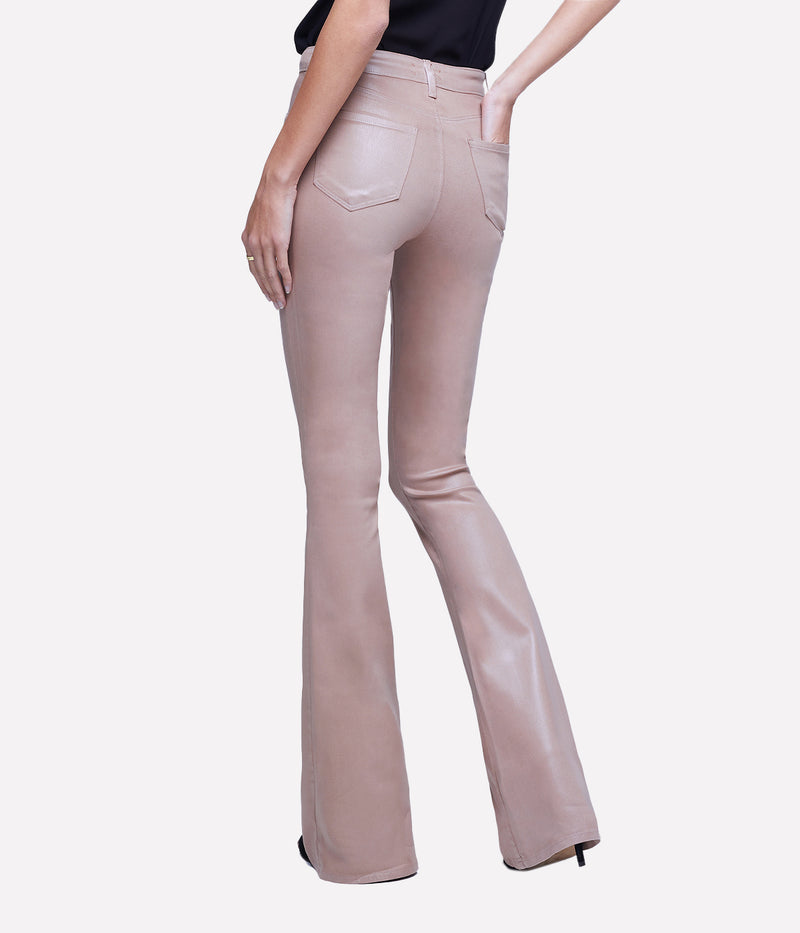 MARTY H/R FLARE in TOFFEE COATED