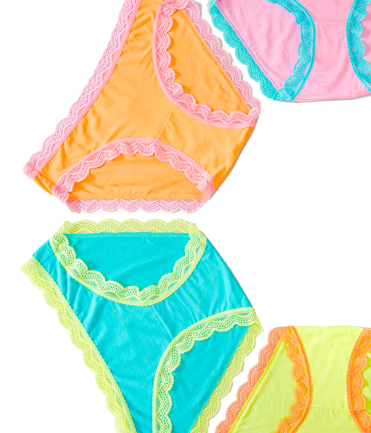 Neon Candy Underwear Set in Multi