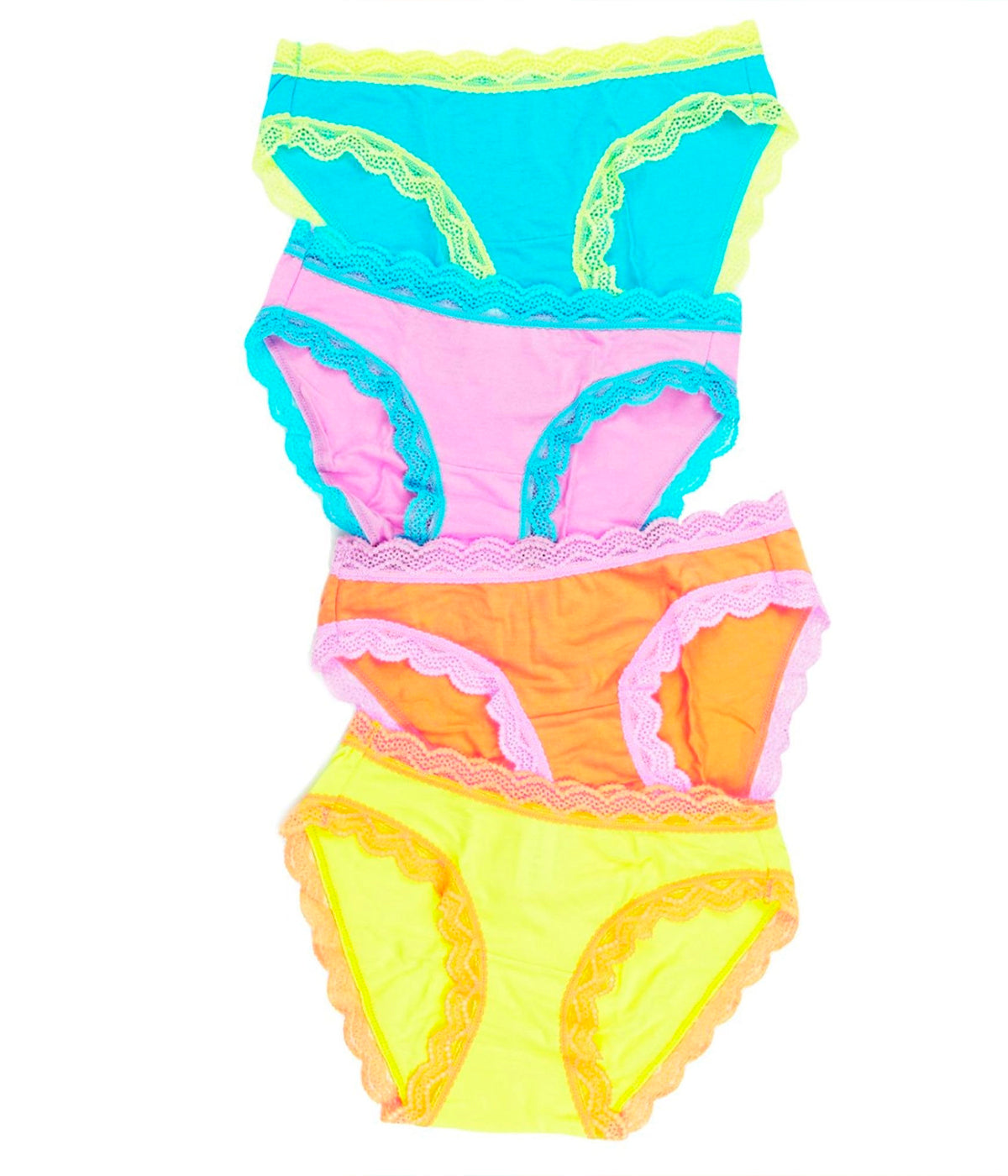 Neon Candy Underwear Set in Multi
