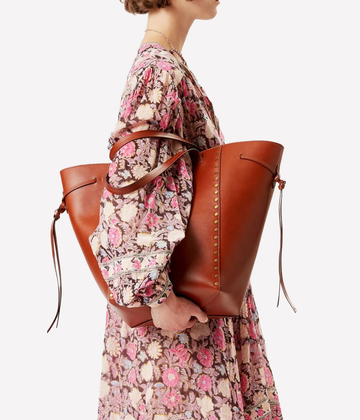 Oskan Tote in Cognac