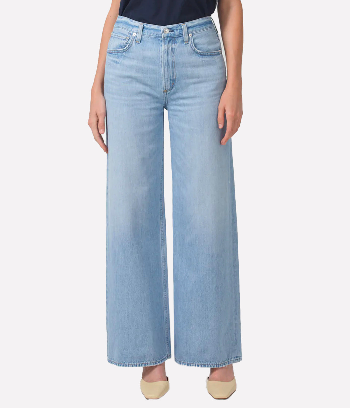 Paloma Baggy Jean in Moonbeam