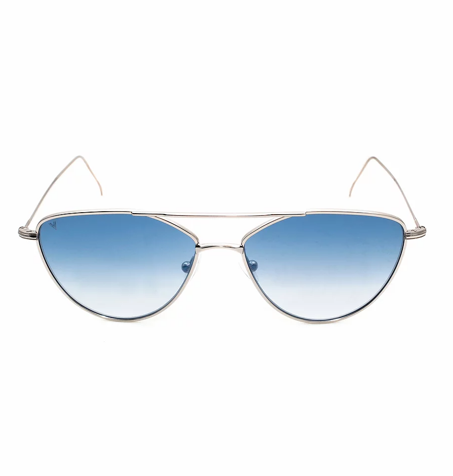 Sally Sunglasses in Shiny Silver