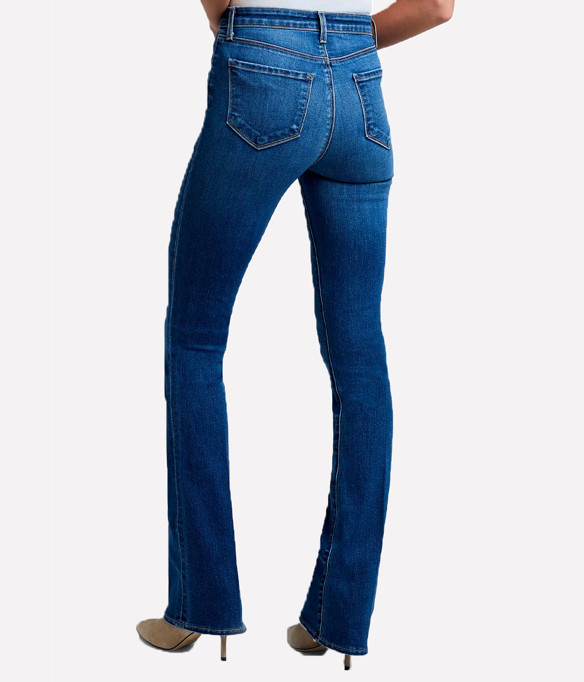 Selma High Rise Sleek Baby Bootcut Jean in Parkway
