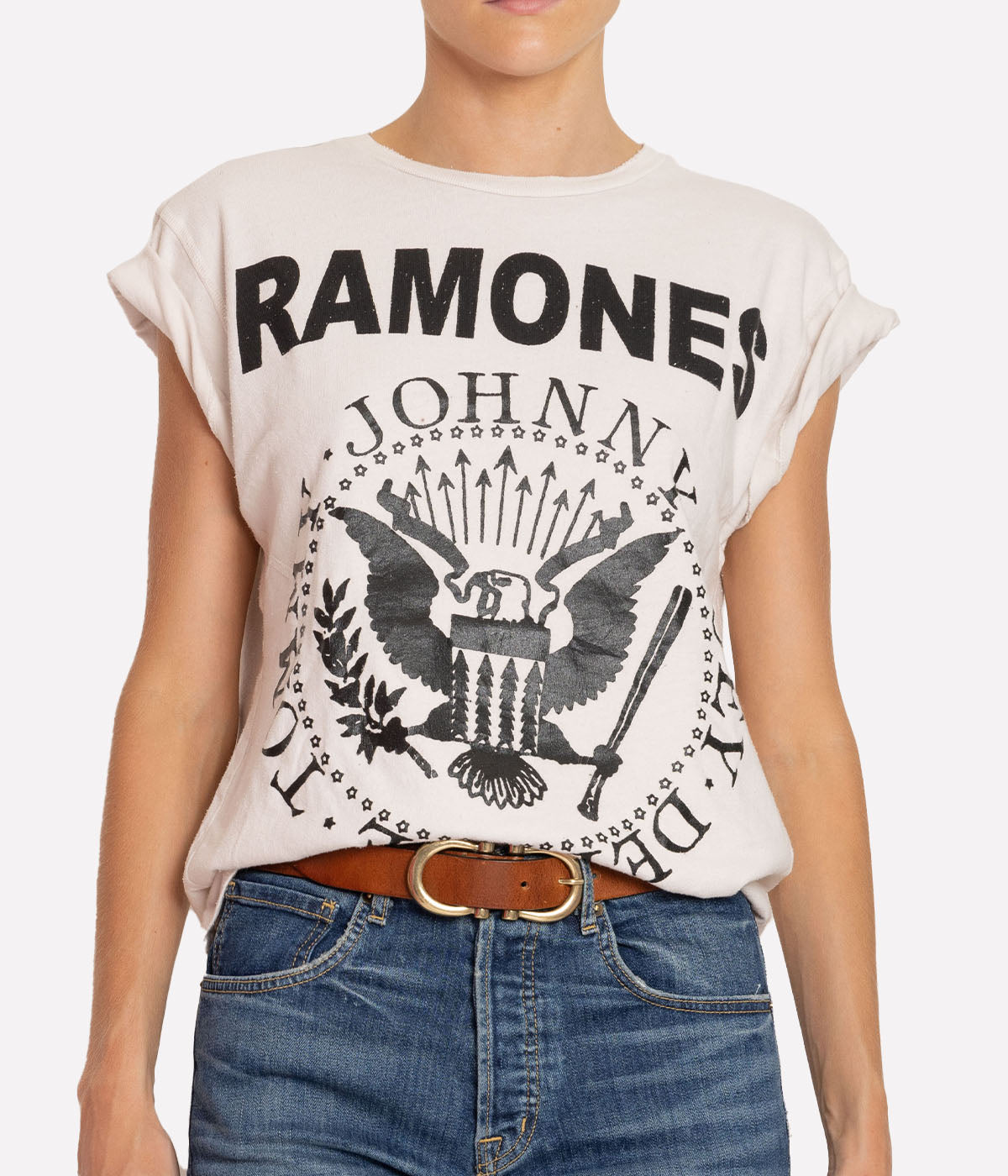 The Ramones T-Shirt in Vintage White