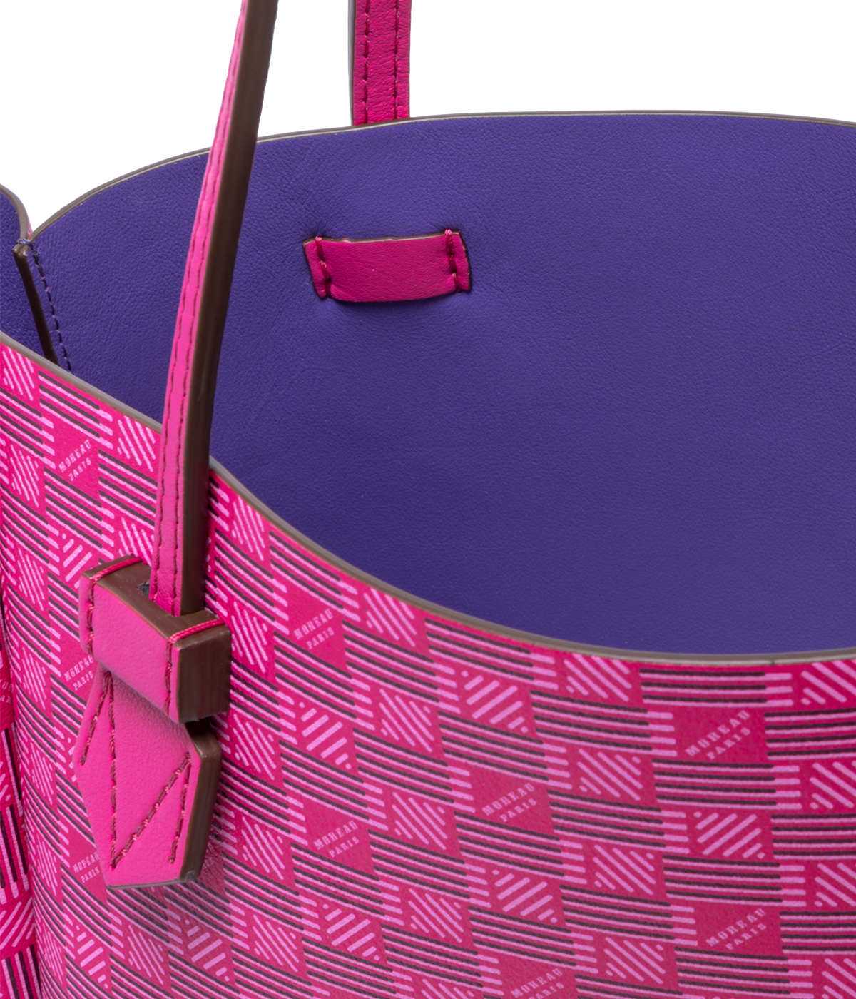 Vincennes Bag in Fuchsia & Purple