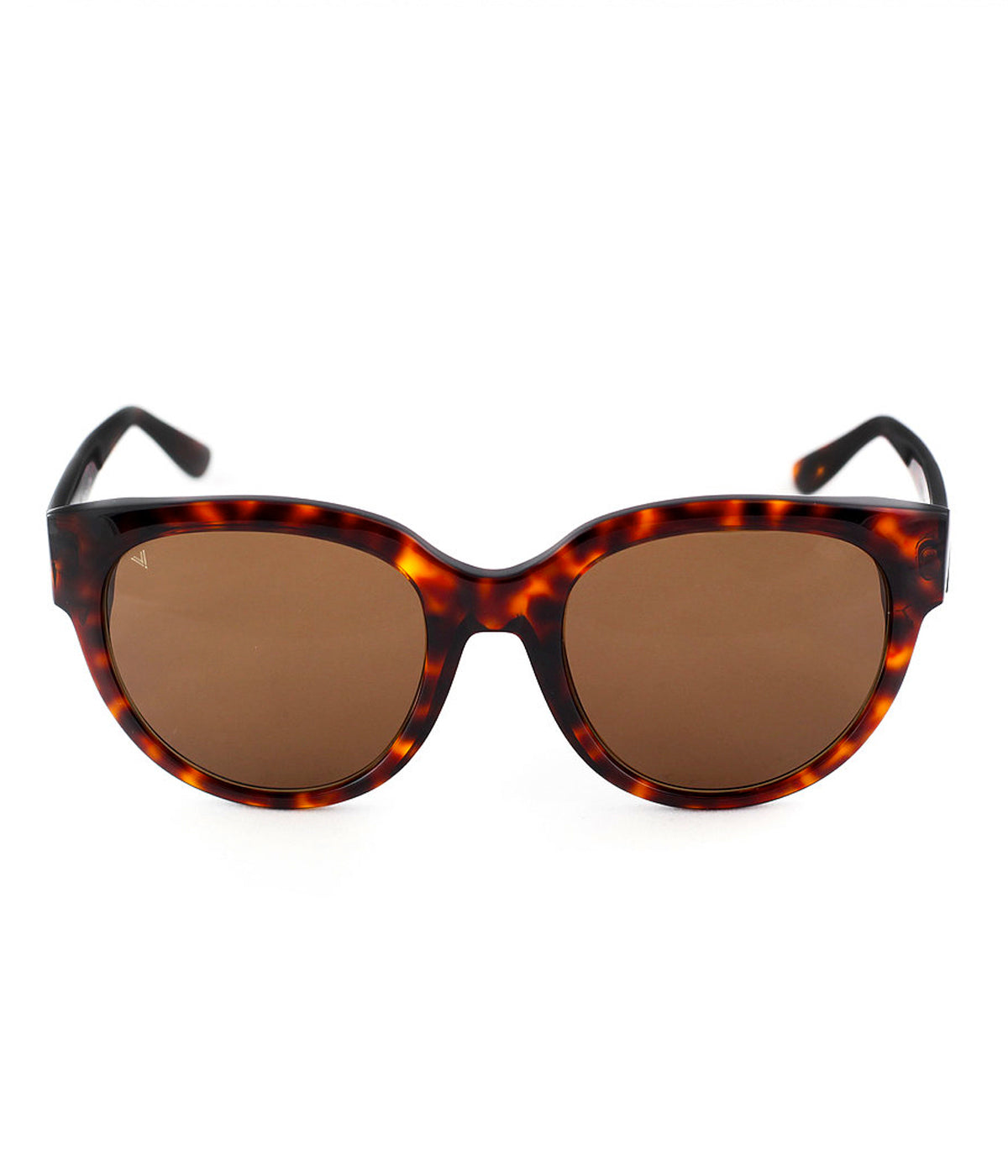 Vittoria Sunglasses in Dark Avana & Brown