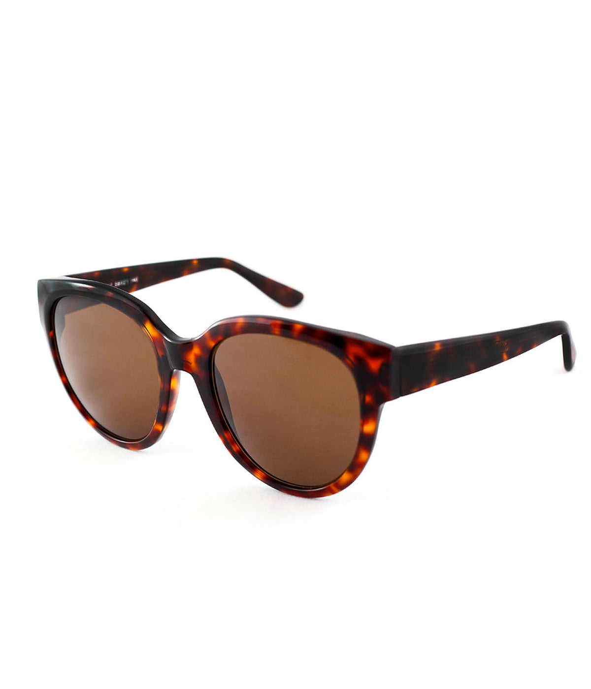 Vittoria Sunglasses in Dark Avana & Brown