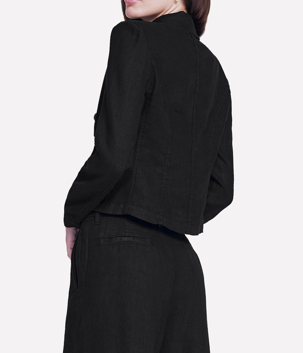 Wayne Crop Double Breast Jacket