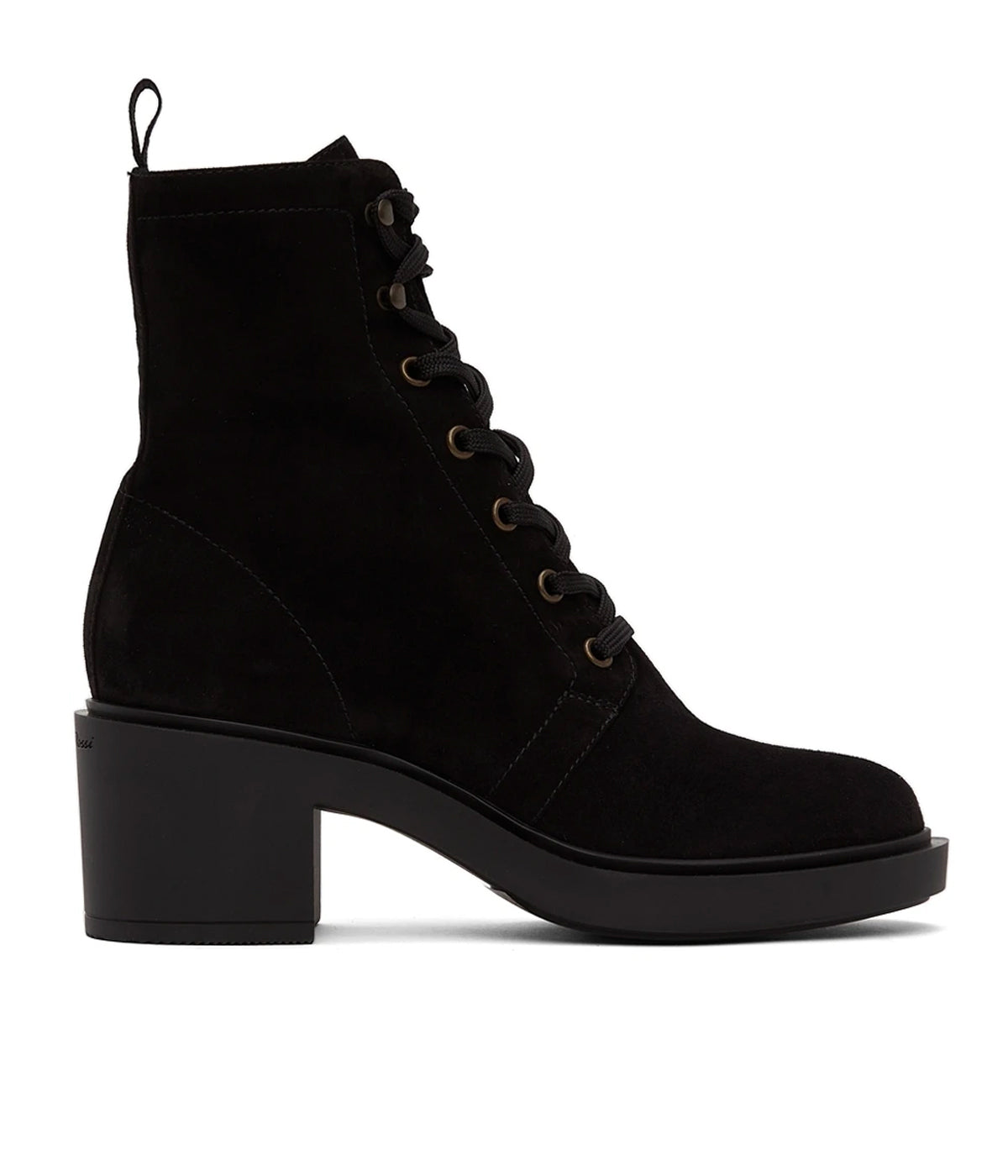 Foster Boots Suede 45 in Nero