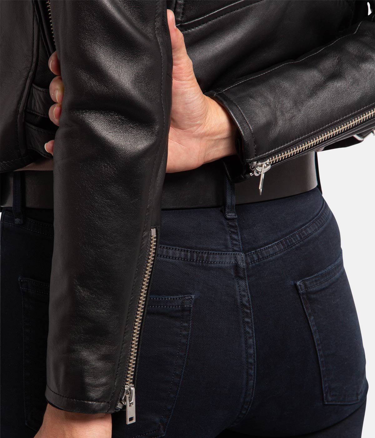 *FINAL SALE* Ashville Biker Jacker in Pink Sand