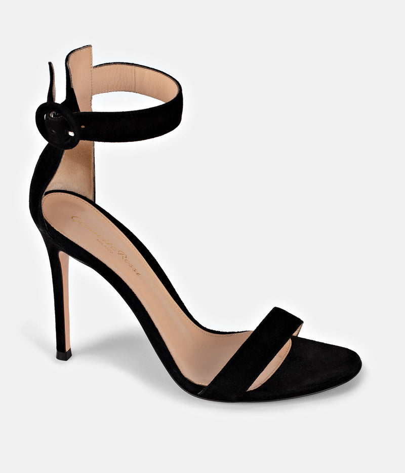 Portofino 105 in Black Suede