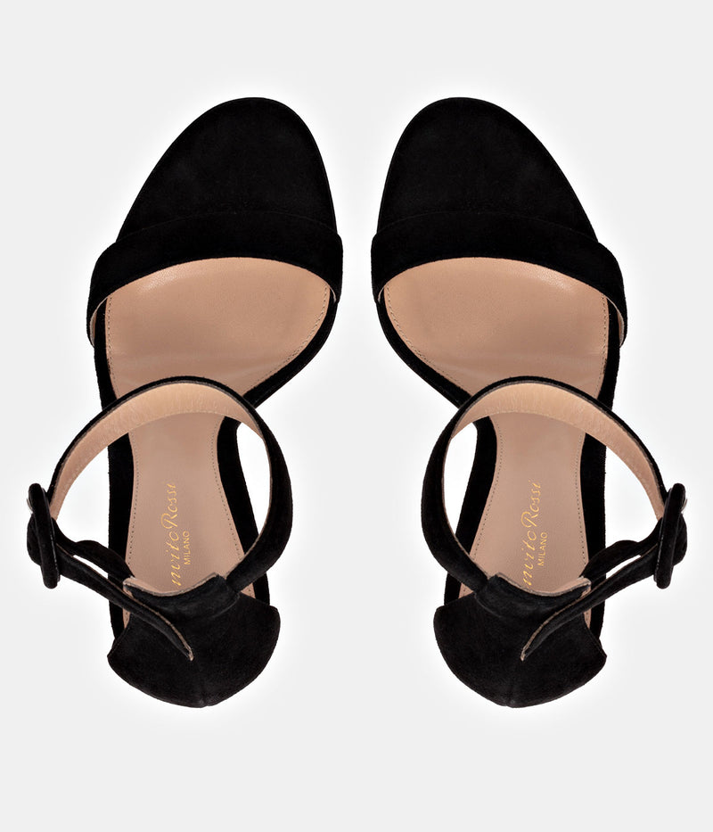 Portofino 105 in Black Suede